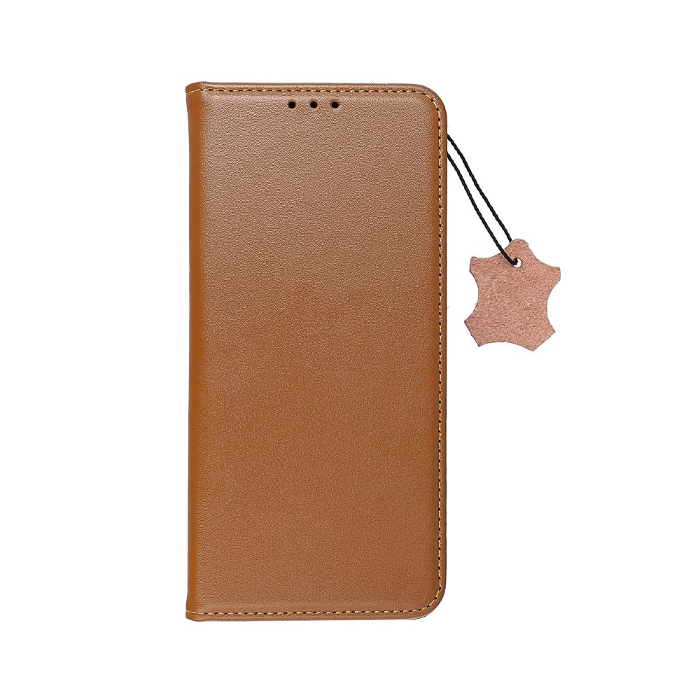 Aizsargvāciņš Samsung S24 – SMART PRO leather, brūns