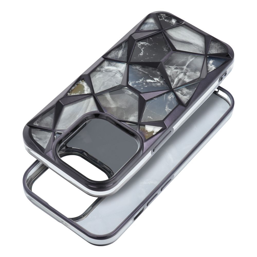 Aizsargvāciņš iPhone 16 PRO MAX – TWINKI, melns — attēls 2