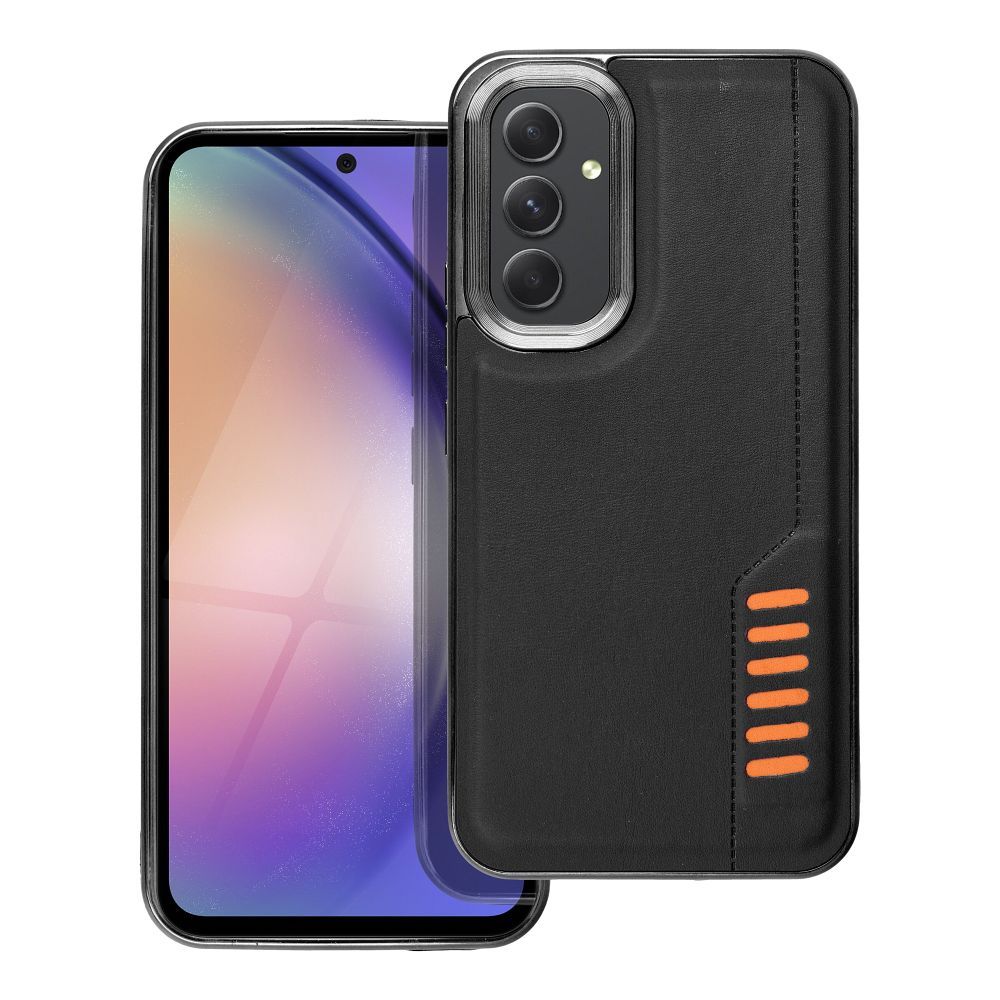Aizsargvāciņš Samsung A54 5G – MILANO, melns