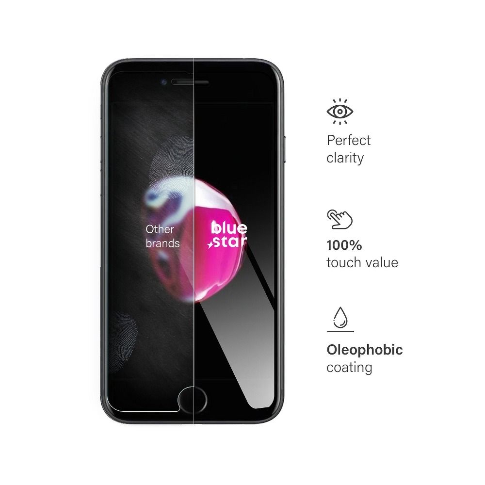 Aizsargstikls iPhone 7/8 Plus – Blue Star — attēls 4