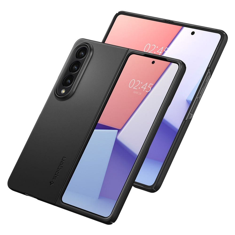 Aizsargvāciņš Samsung Z FOLD 4 – SPIGEN Airskin, melns — attēls 2