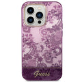 Aizsargvāciņš iPhone 14 Pro GUHCP14LHGPLHF (IML Electro Cam TDJ) fuschia – GUESS