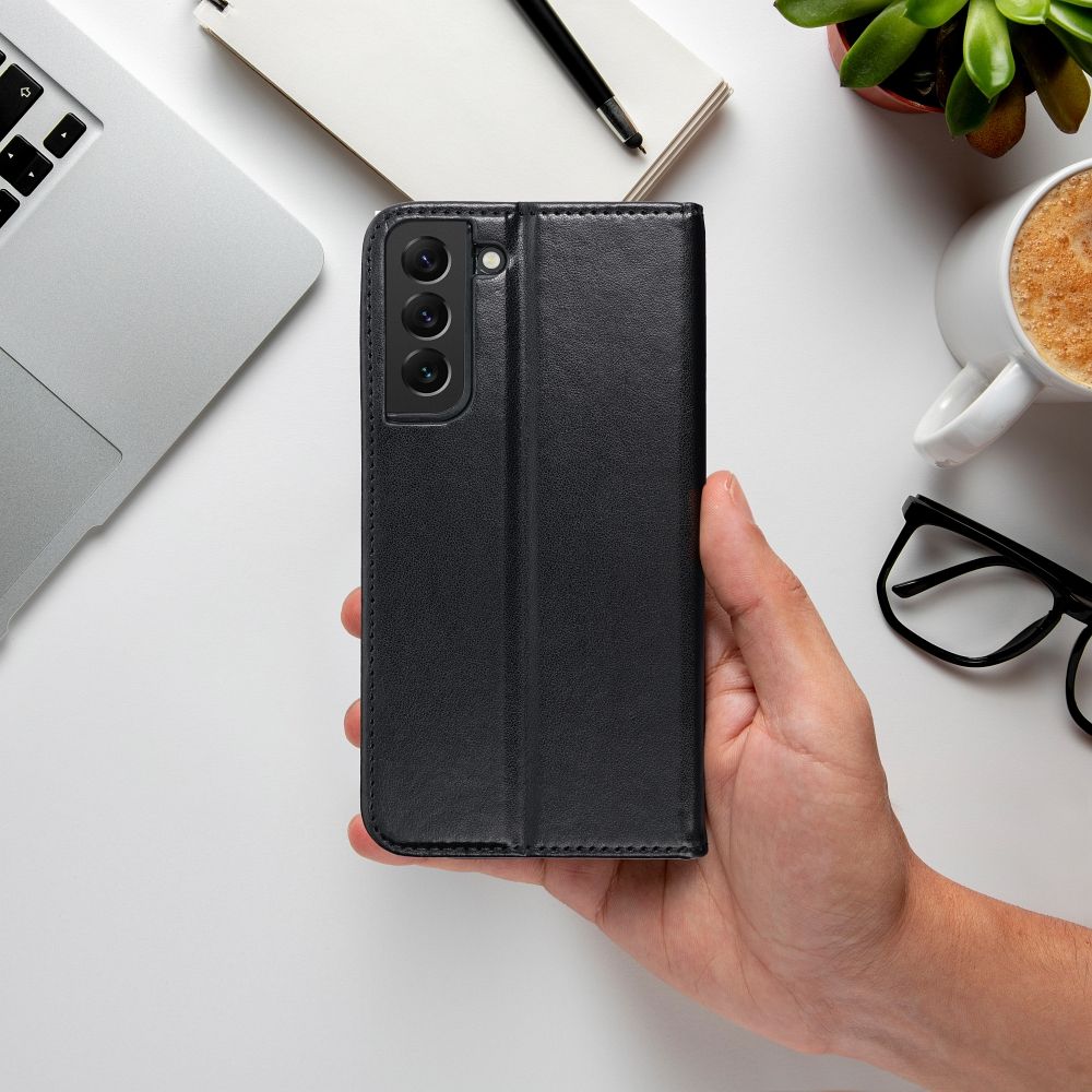 Aizsargvāciņš Samsung A54 5G czarny – SMART MAGNETO — attēls 3