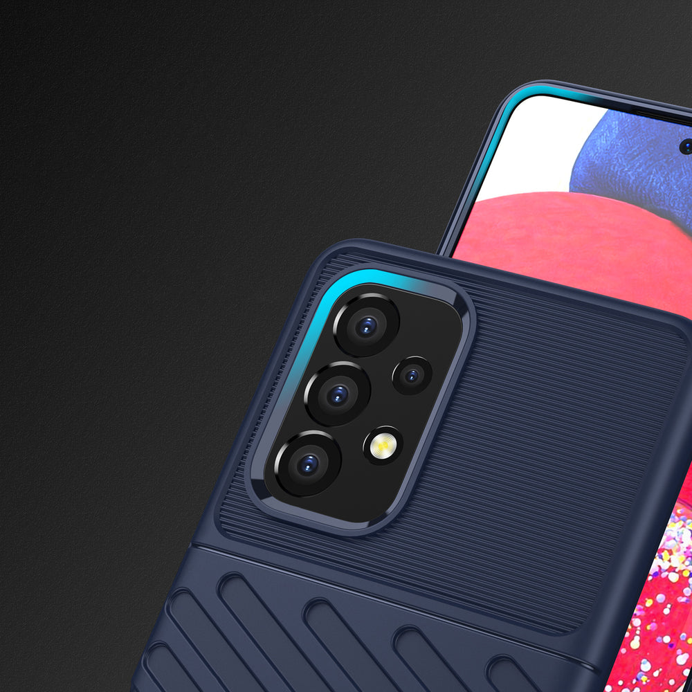 Aizsargvāciņš Samsung Galaxy A53 5G – Thunder flexible armored, zils — attēls 4