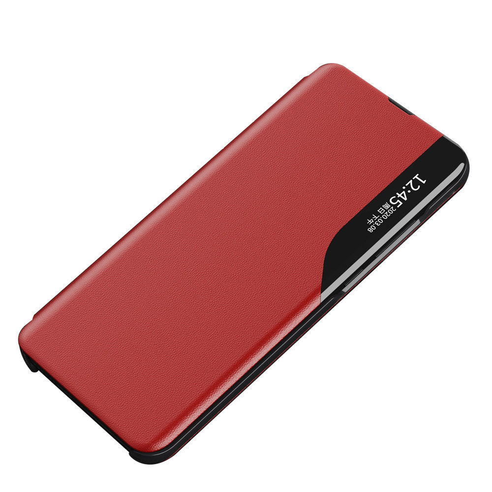 Aizsargvāciņš Xiaomi Redmi Note 11 Pro+ 5G (China) / 11 Pro 5G (China) / Mi11i HyperCharge / Poco X4 NFC 5G – Eco Leather View elegant with flip and stand function, sarkans