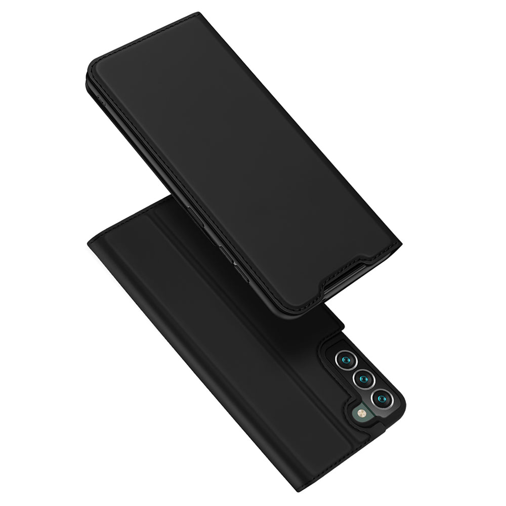 Aizsargvāciņš Samsung Galaxy S22 + (S22 Plus) – Dux Ducis Skin Pro Holster, melns