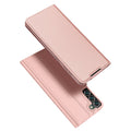 Aizsargvāciņš Samsung Galaxy S22 + (S22 Plus) – Dux Ducis Skin Pro Holster, rozā