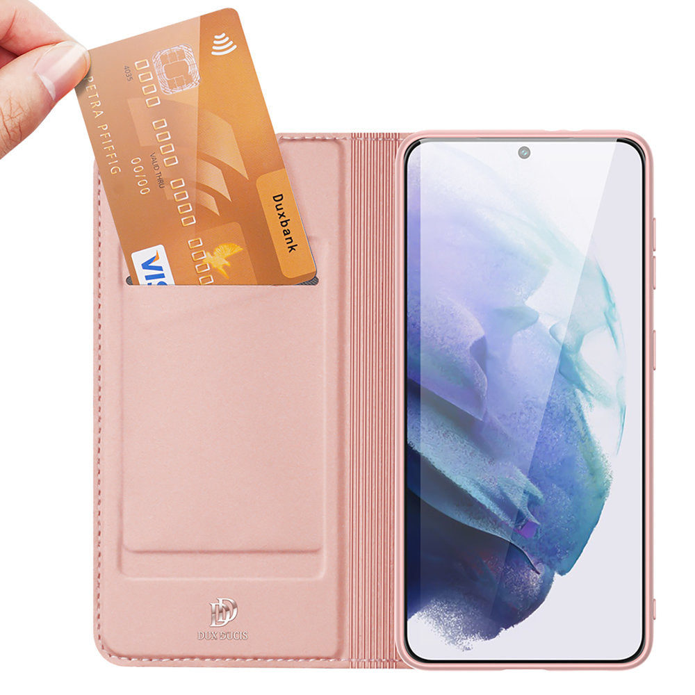 Aizsargvāciņš Samsung Galaxy S22 + (S22 Plus) – Dux Ducis Skin Pro Holster, rozā — attēls 2