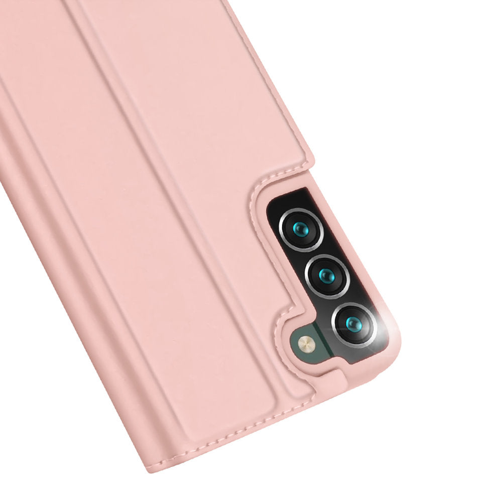Aizsargvāciņš Samsung Galaxy S22 + (S22 Plus) – Dux Ducis Skin Pro Holster, rozā — attēls 3