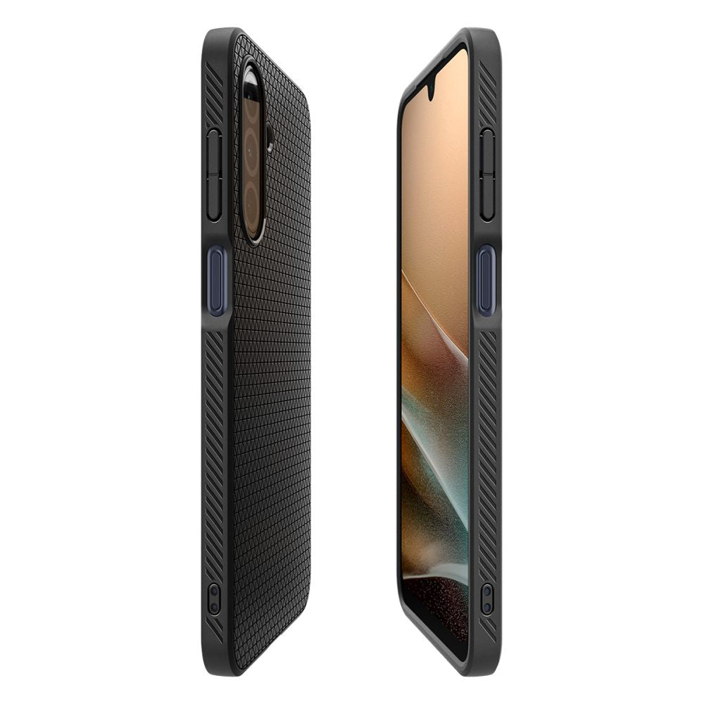 Spigen Liquid Air aizsargvāciņš Samsung Galaxy A26 5G, matēti melns