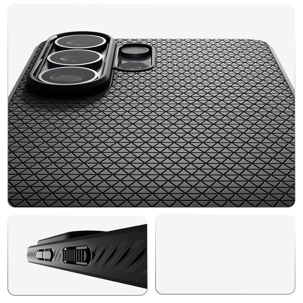 Spigen Liquid Air aizsargvāciņš Samsung Galaxy S26 Ultra, melns