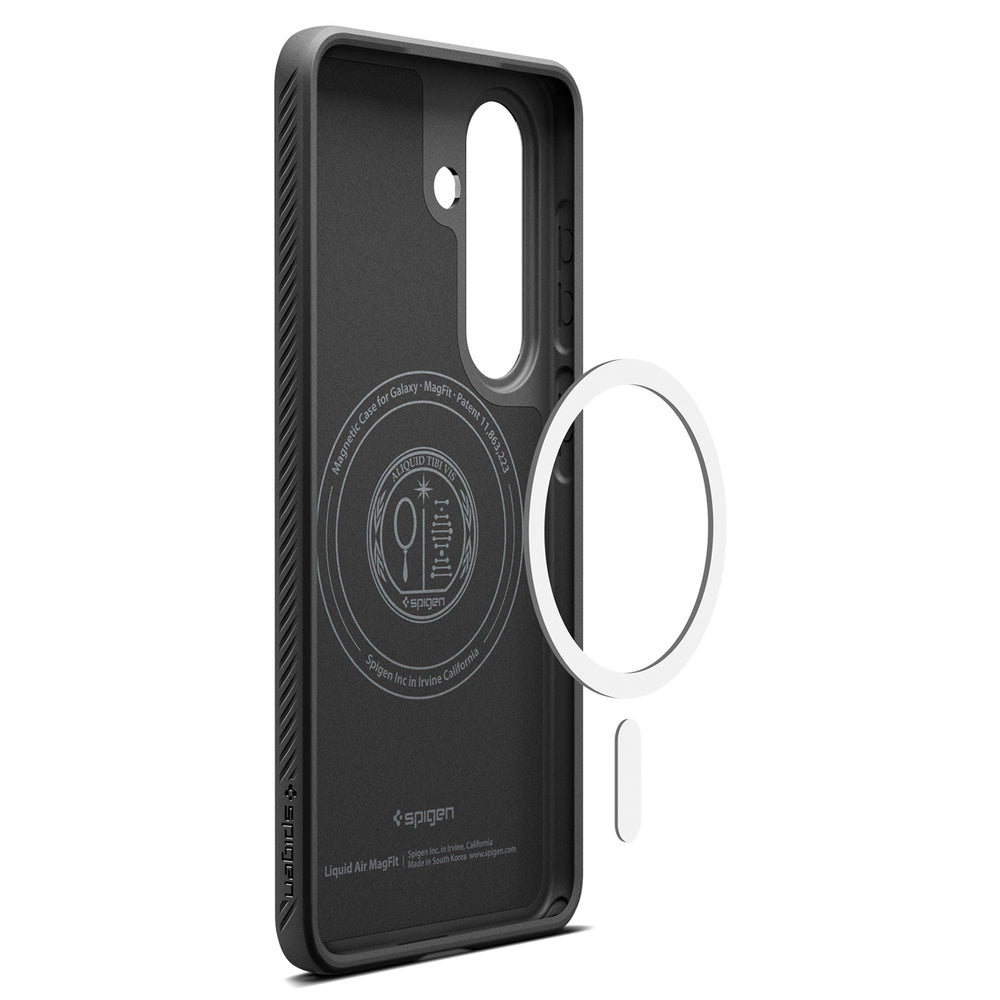 Spigen Liquid Air Mag MagSafe aizsargvāciņš Samsung Galaxy S26+, matēti melns