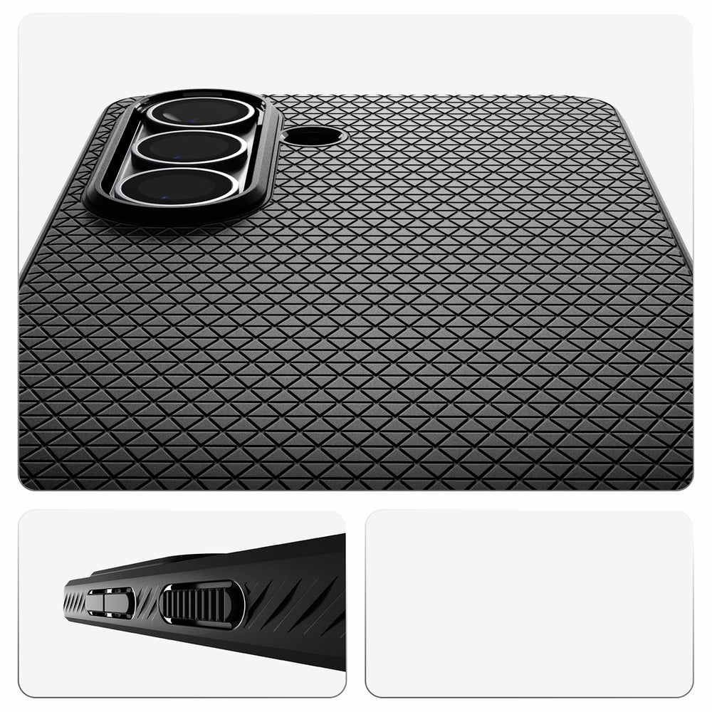 Spigen Liquid Air Mag MagSafe aizsargvāciņš Samsung Galaxy S26+, matēti melns