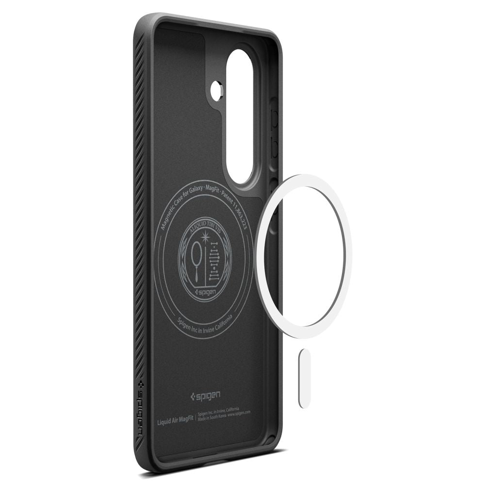 Spigen Liquid Air Mag MagSafe aizsargvāciņš Samsung Galaxy S26+, matēti melns