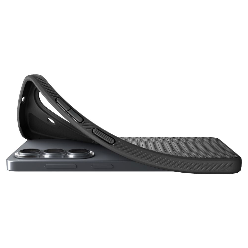 Spigen Liquid Air Mag MagSafe aizsargvāciņš Samsung Galaxy S26+, matēti melns