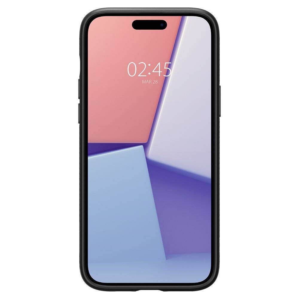 Aizsargvāciņš iPhone 16 Plus – Spigen Liquid Air, matēti melns
