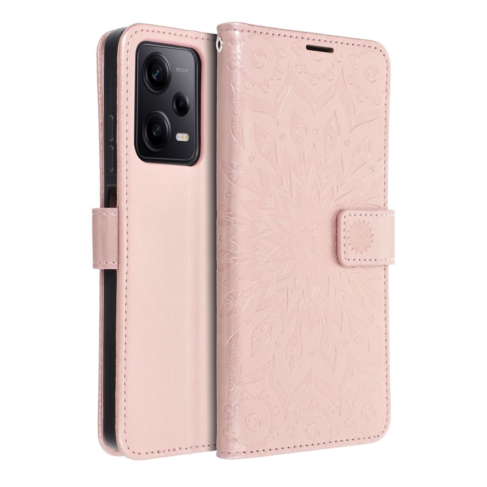 Aizsargvāciņš Xiaomi Redmi Note 12 Pro 5G mandala – MEZZO, rozā zelta — attēls 2