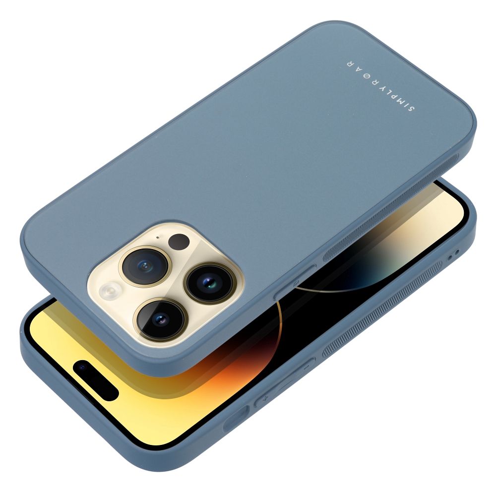 Aizsargstikls iPhone 14 – Roar Matte, zils — attēls 2