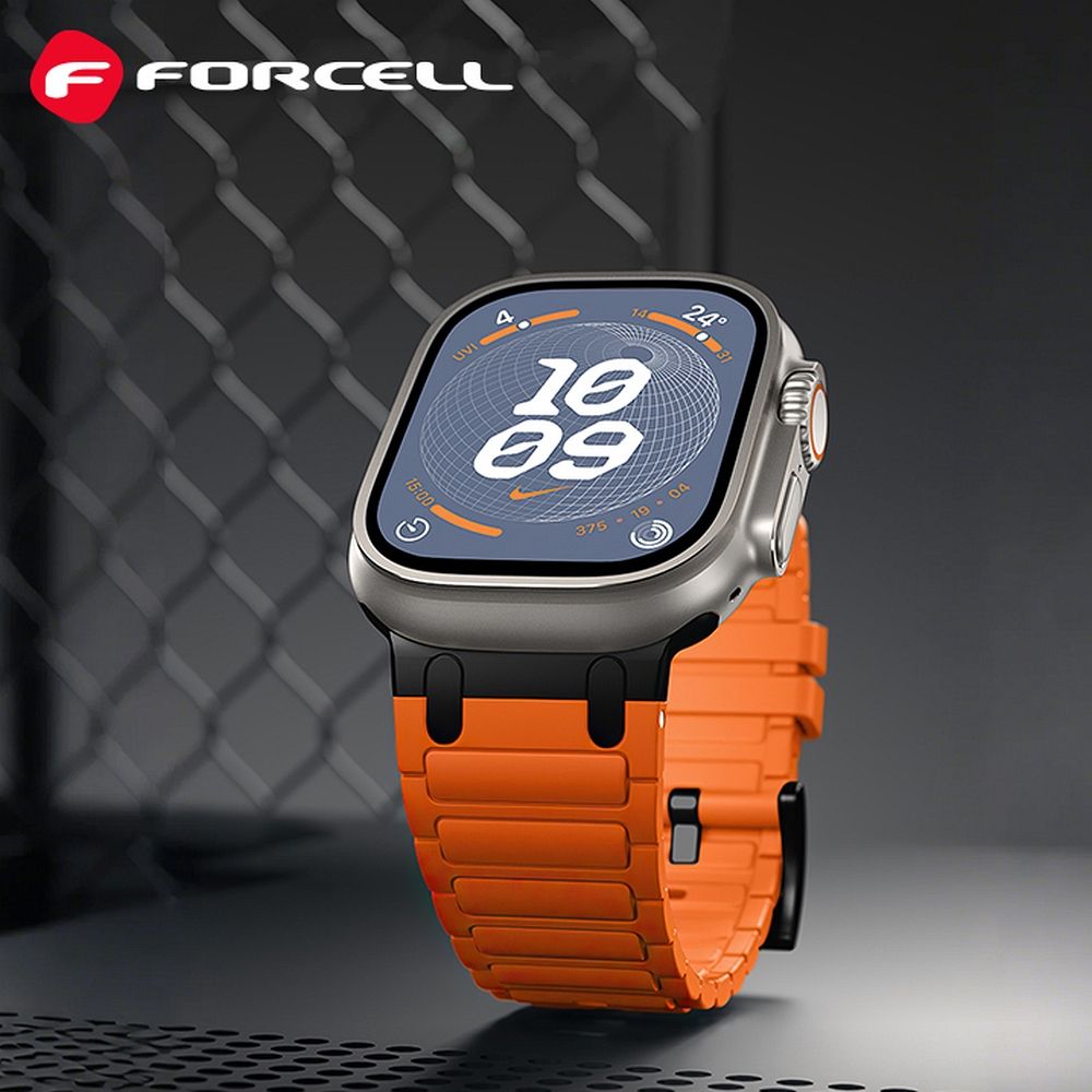 Forcell F-Design FA06 siksniņa Apple Watch 38 / 40 / 41 mm, balta