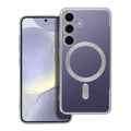 Aizsargvāciņš Samsung S24 – ELECTRO MAG compatible with MagSafe, sudraba