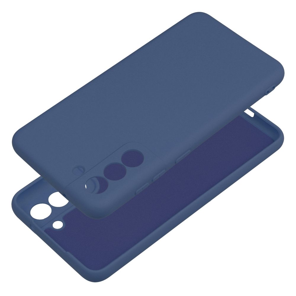 Aizsargvāciņš Samsung S21 FE – SILICONE, zils — attēls 3