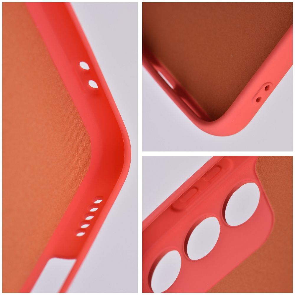 Aizsargvāciņš Samsung A55 5G peach – SILICONE — attēls 4