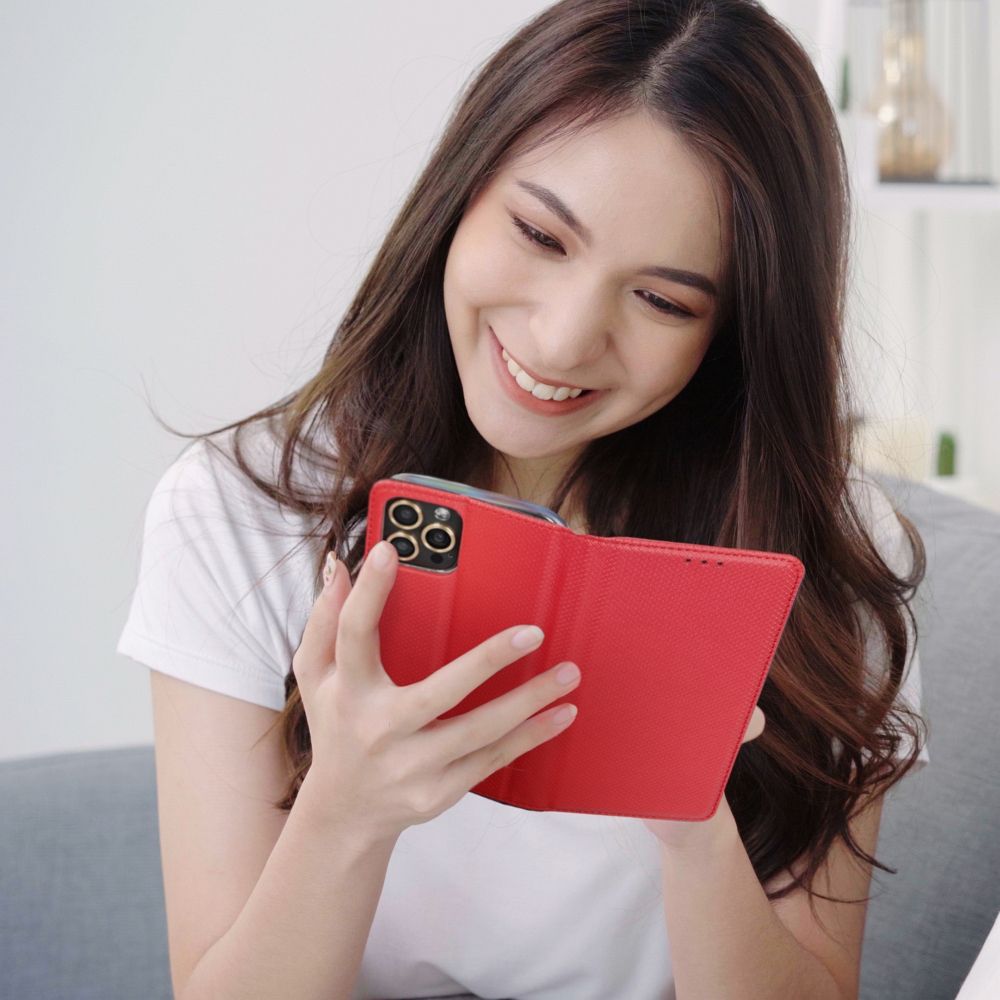 Aizsargvāciņš Xiaomi Redmi A3 – SMART, sarkans — attēls 3