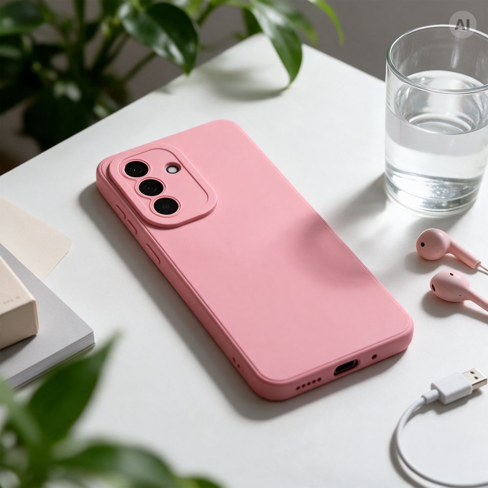 Matt 2.0 aizsargvāciņš Xiaomi 17T Pro, pūderrozā