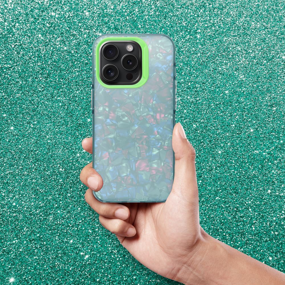Aizsargvāciņš iPhone 16 – TUTTI FRUTTI, zaļš — attēls 3