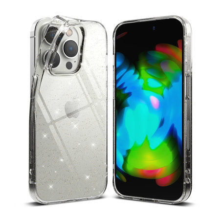 Ringke Air Glitter aizsargvāciņš iPhone 14 Pro, caurspīdīgs
