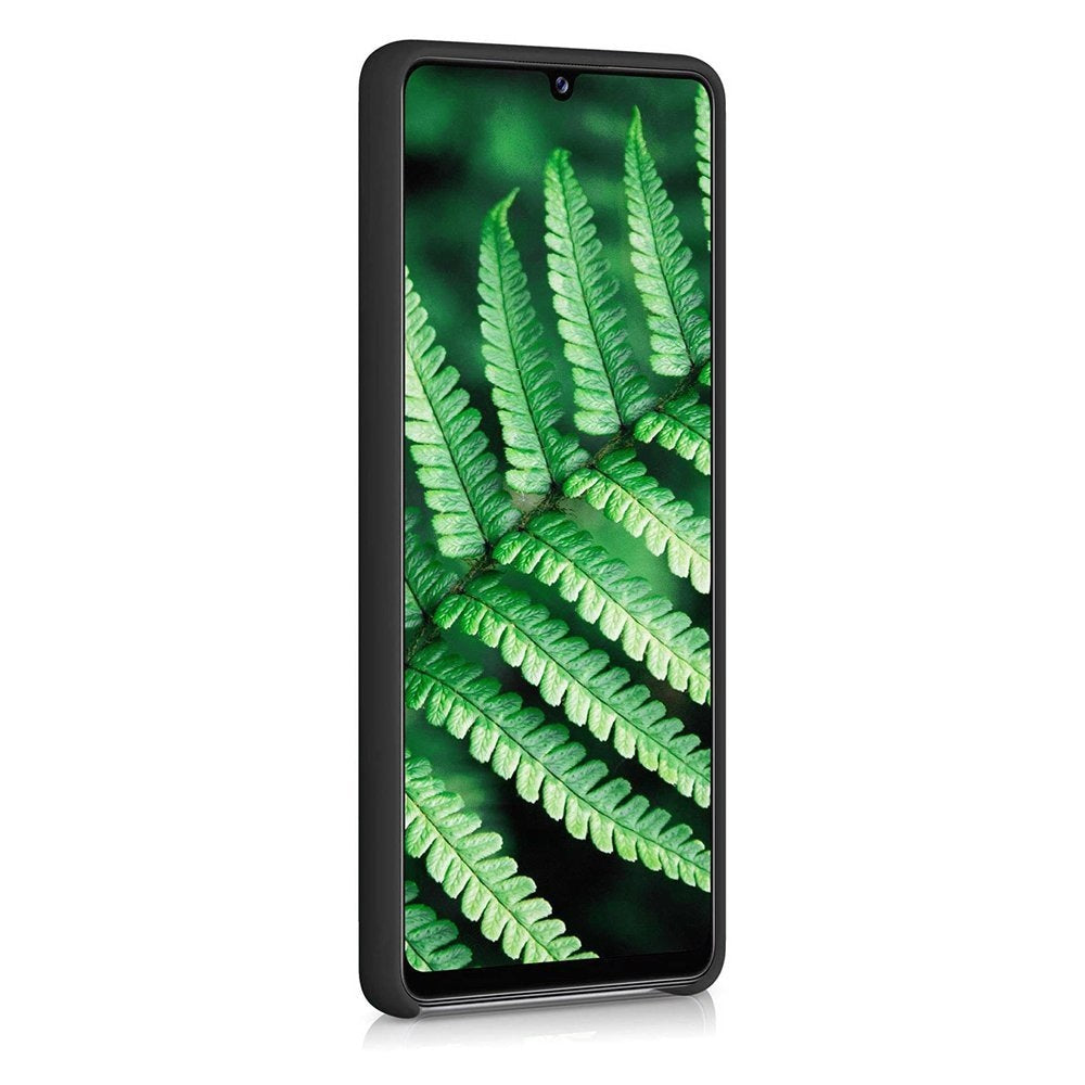 Silicone Case silikona vāciņš Samsung Galaxy A42 5G, melns