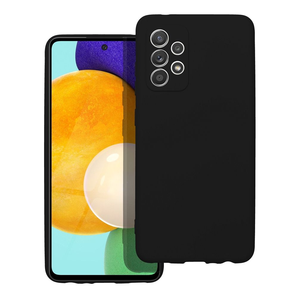 Aizsargvāciņš Samsung A52 5G / A52 LTE ( 4G ) / A52S – SILICONE, melns