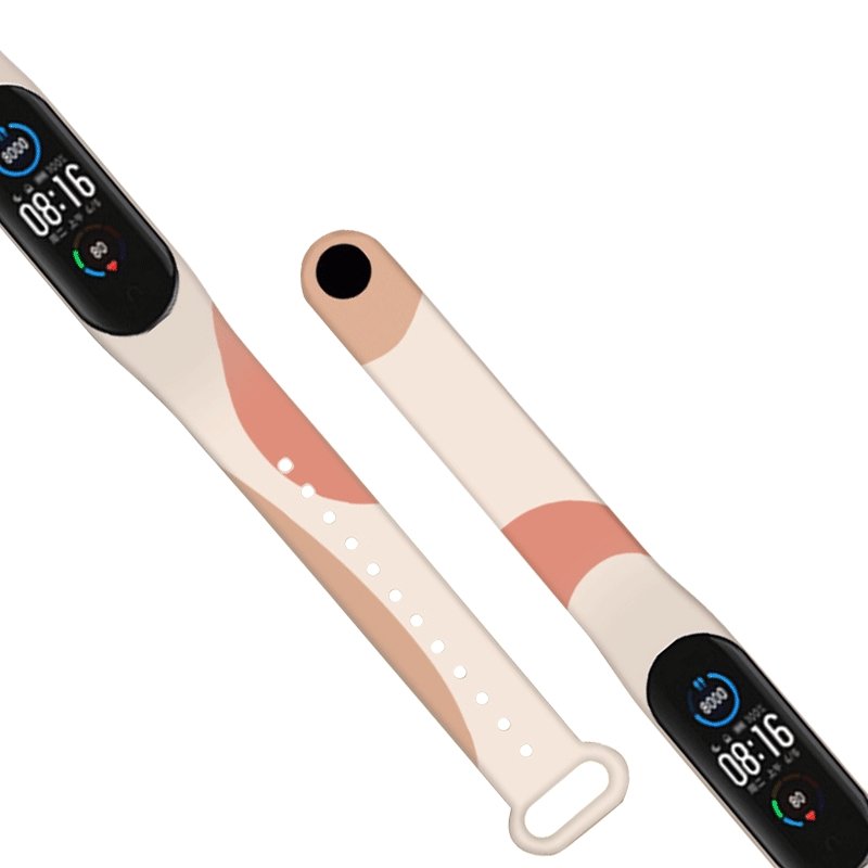 Strap Moro silikona siksniņa Xiaomi Mi Band 5/6, kamuflāžas raksts 6