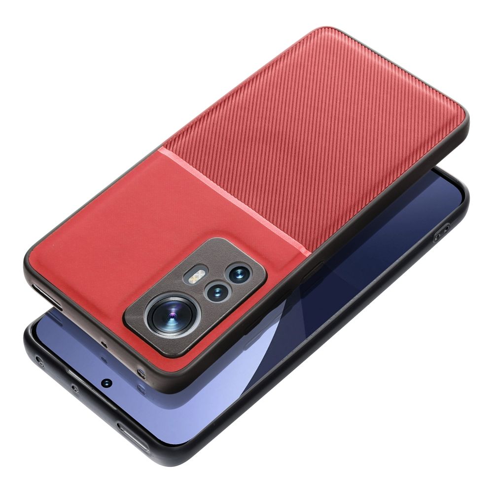 Aizsargvāciņš Xiaomi 12 Lite – NOBLE, sarkans — attēls 3