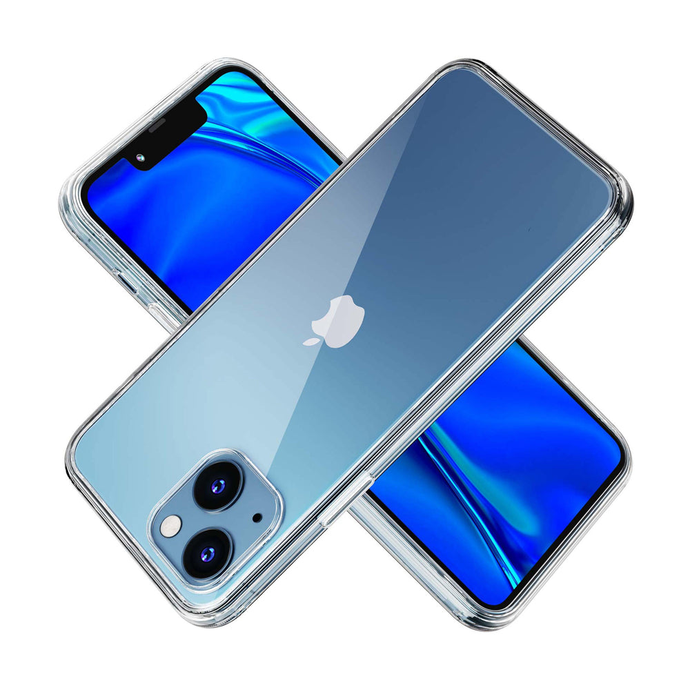 Aizsargvāciņš iPhone 13 silicone from the 3mk – Clear Case series, caurspīdīgs — attēls 2