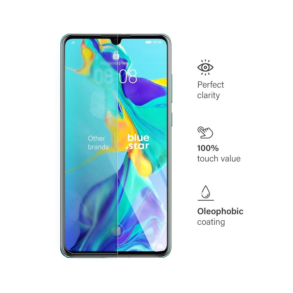 Aizsargstikls HUAWEI P30/P30 Lite/Samsung Galaxy A41 – Blue Star — attēls 4
