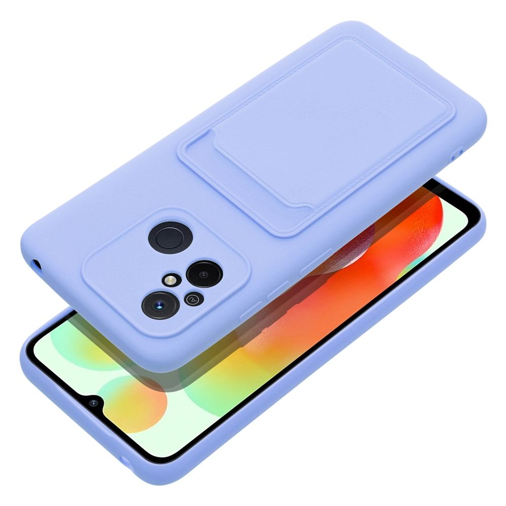 Aizsargvāciņš Xiaomi Redmi 12C – CARD, violets — attēls 3