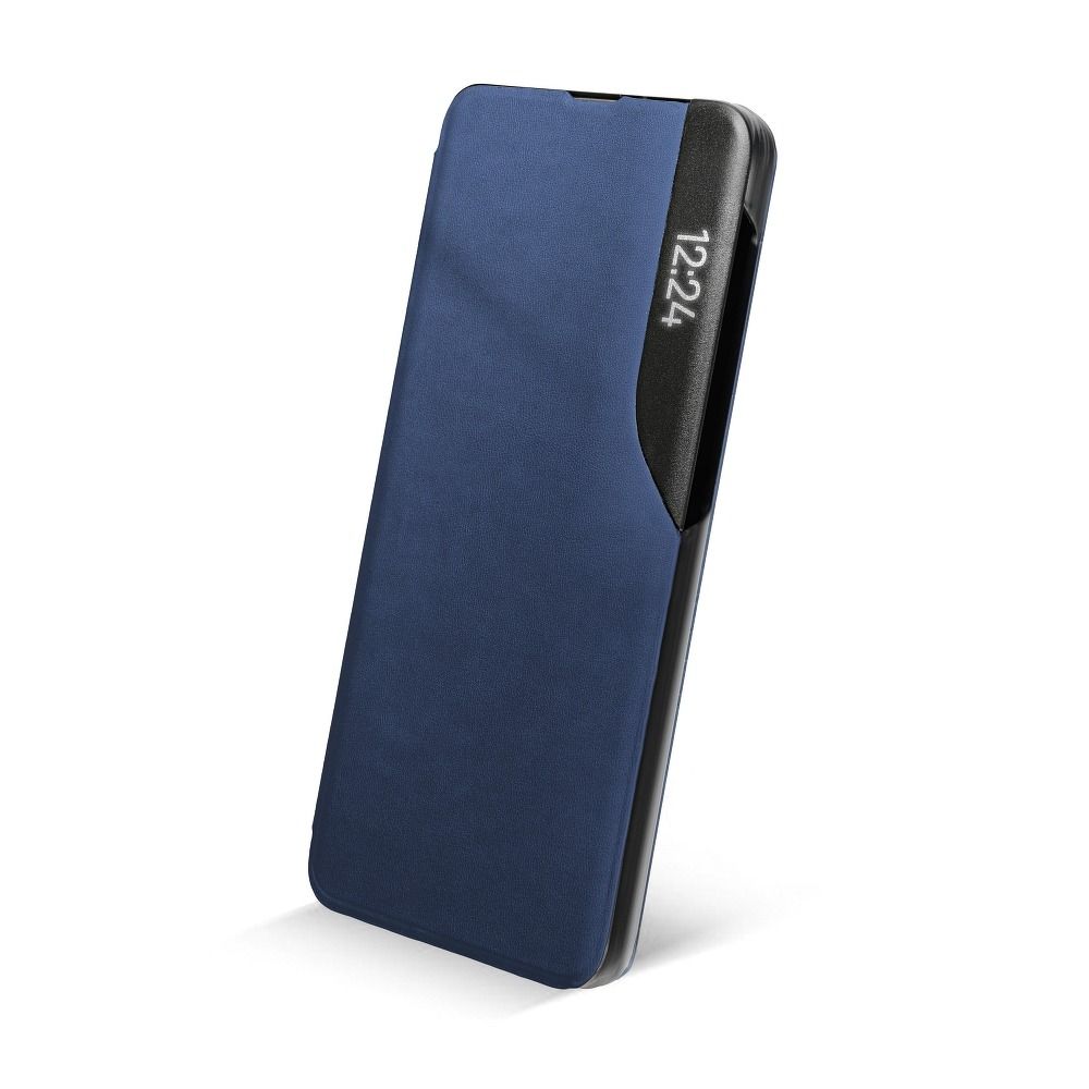 Aizsargvāciņš Xiaomi POCO M4 PRO 5G – SMART VIEW MAGNET, tumši zils