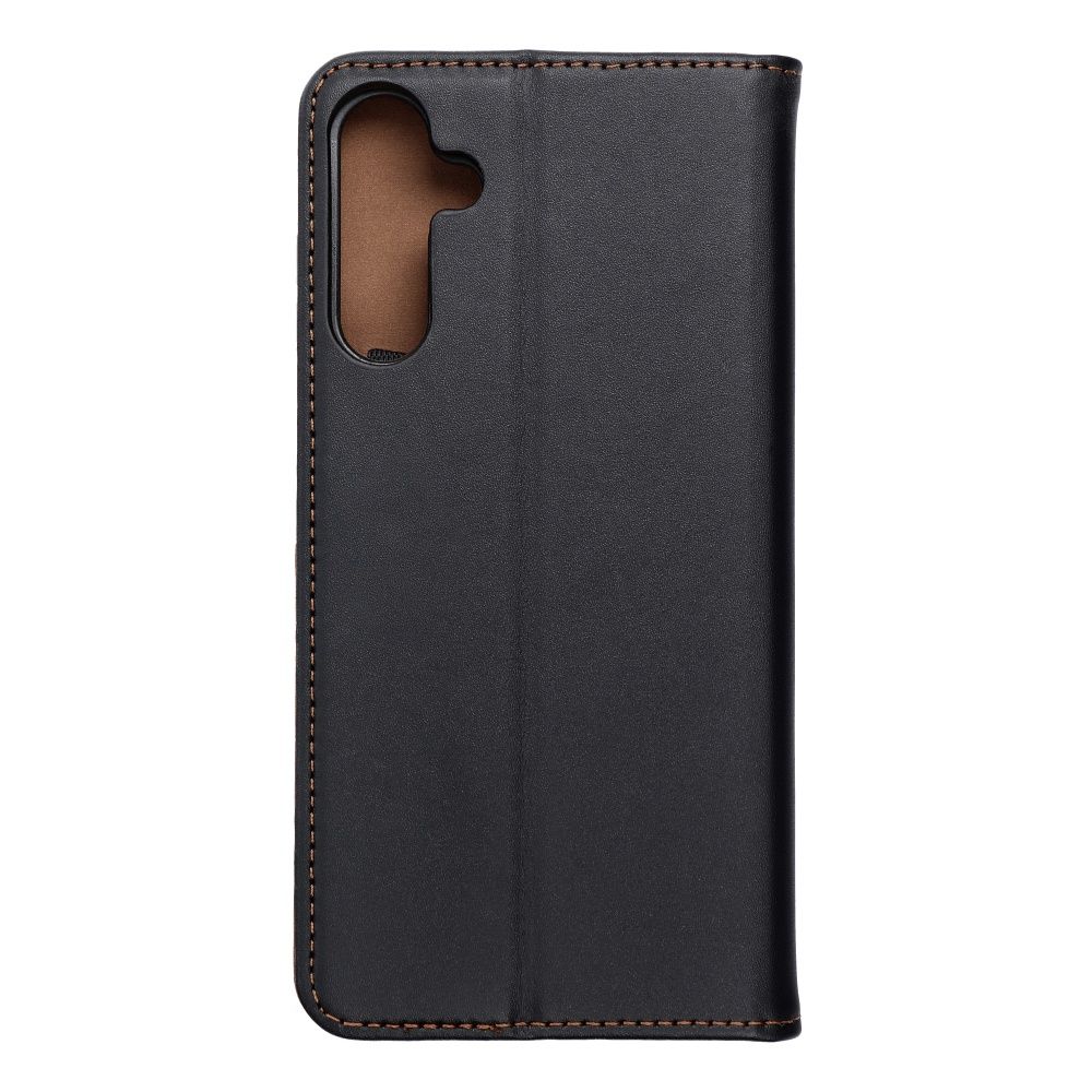Aizsargvāciņš Samsung A15 4G / A15 5G – SMART PRO leather, melns — attēls 2