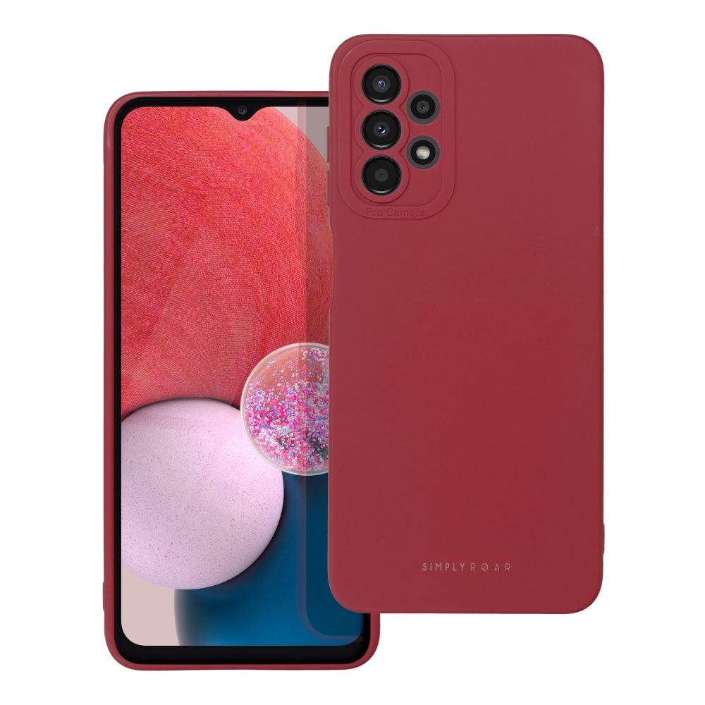 Aizsargvāciņš Samsung Galaxy A13 4G – Roar Luna, sarkans