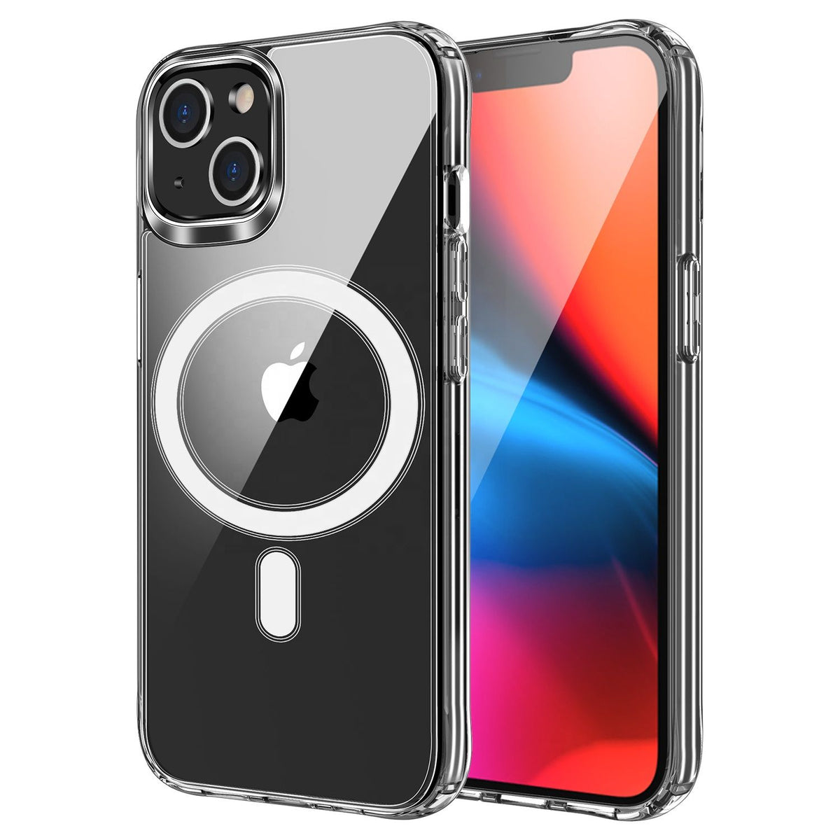 Aizsargvāciņš iPhone 16 Plus – CLEAR MAG (MID) compatible with MagSafe, caurspīdīgs