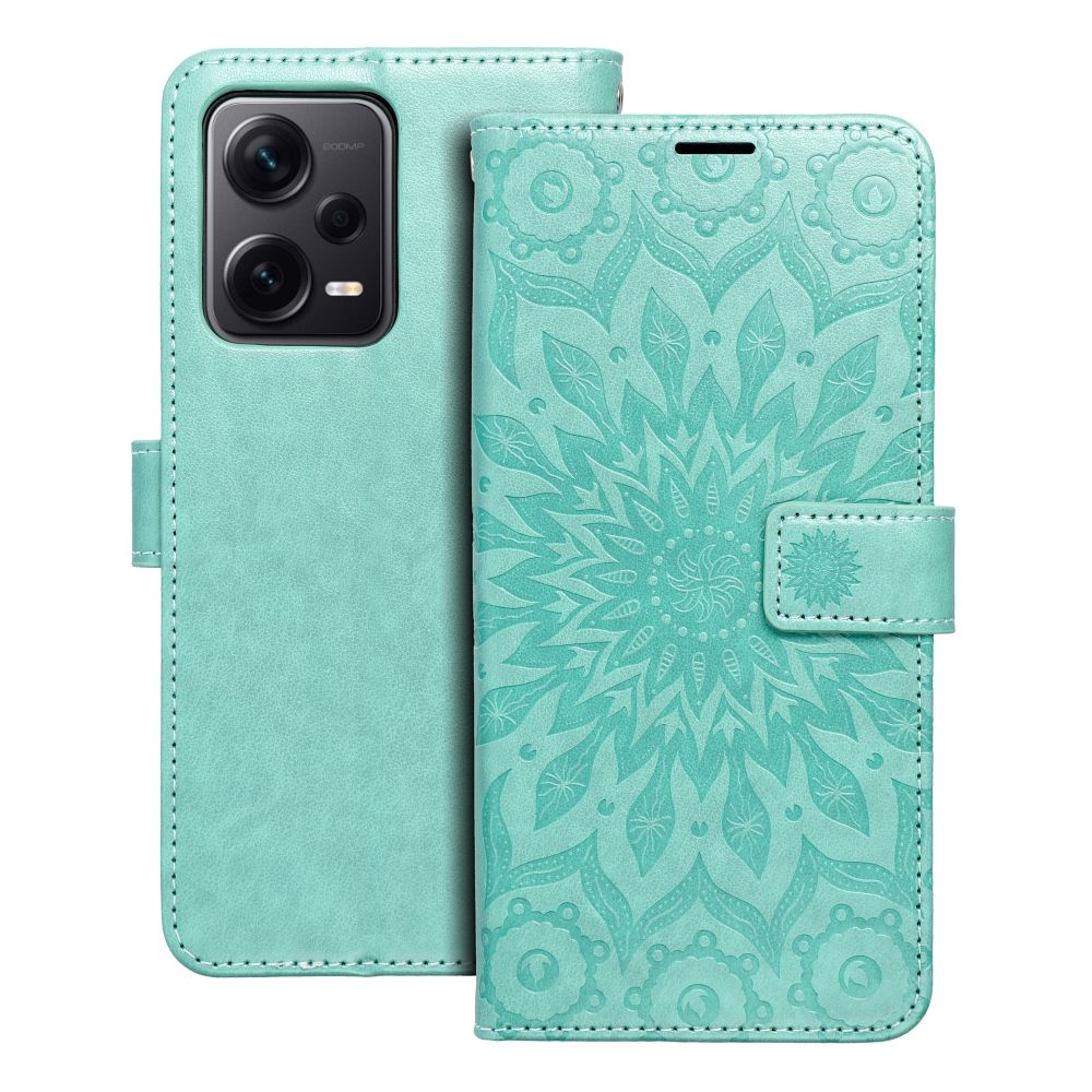 Aizsargvāciņš Xiaomi Redmi NOTE 12 PRO Plus 5G mandala – MEZZO, zaļš