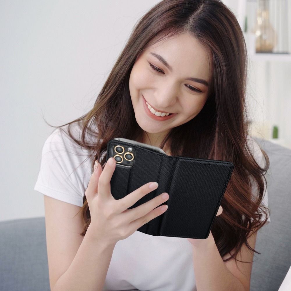 Aizsargvāciņš Xiaomi Redmi Note 8 Pro – SMART, melns — attēls 3