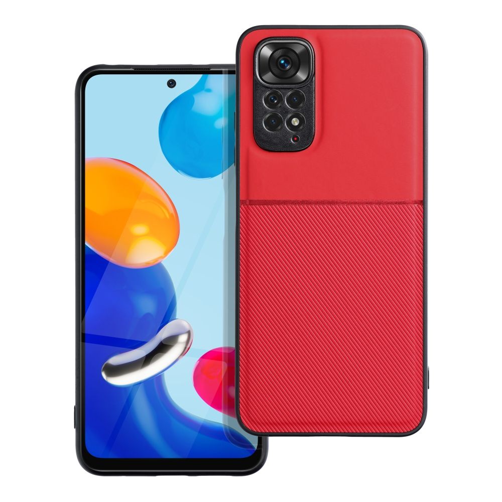 Aizsargvāciņš Xiaomi Redmi Note 11 / 11S – NOBLE, sarkans