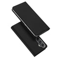 Aizsargvāciņš Samsung S23 FE – DUX DUCIS wallet SKIN PRO, melns