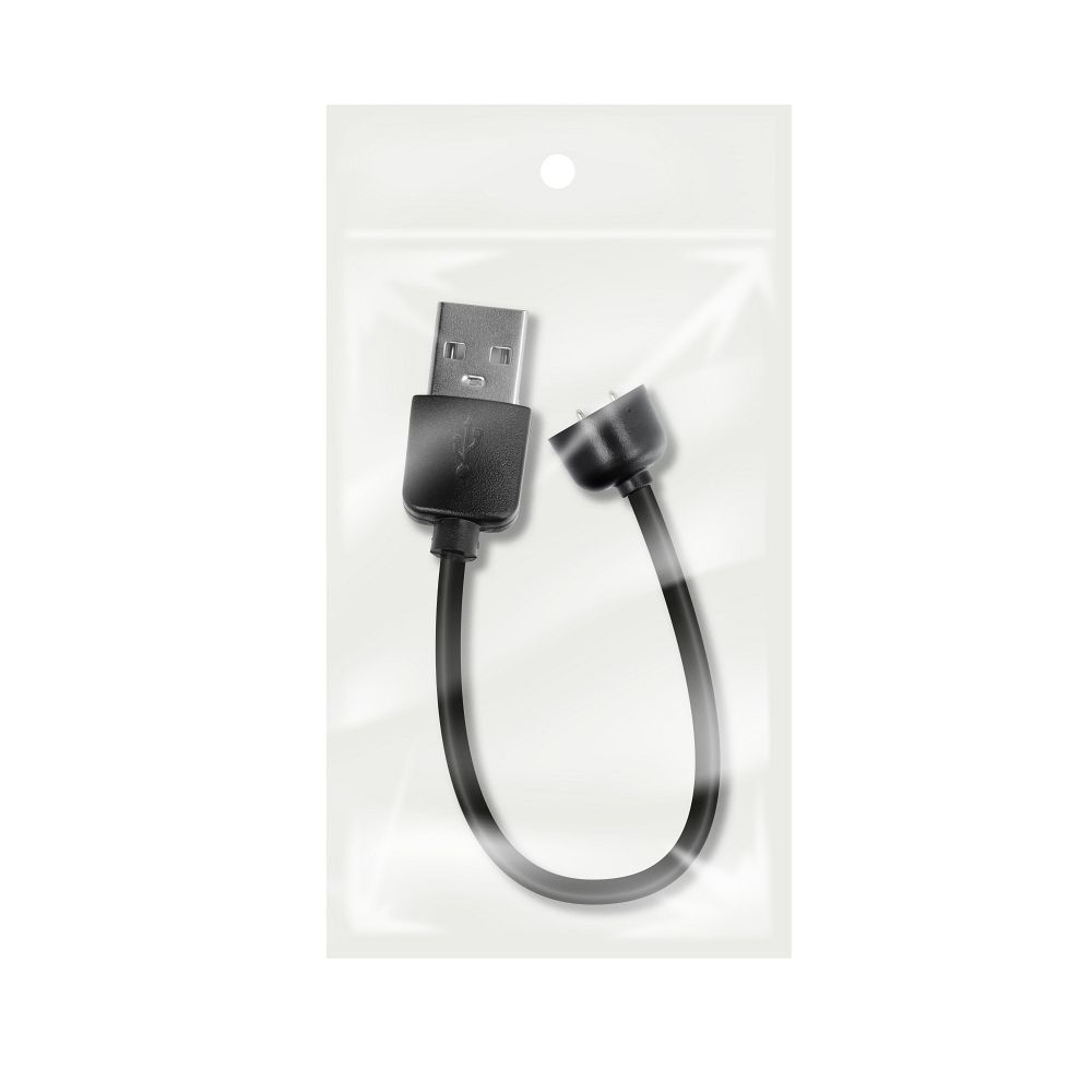 Kabelis Cable USB A for charging Xiaomi Mi Band 5 / Mi Band 6 0,15 m black — attēls 3