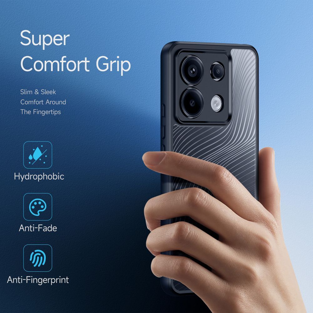 Aizsargvāciņš REDMI NOTE 13 Pro 5G – DUX DUCIS AIMO, melns — attēls 4