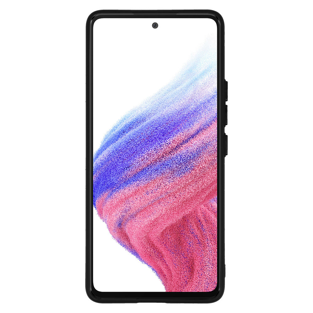 Leather 3D aizsargvāciņš Samsung Galaxy A53 5G, melns, dizains Nr. 2