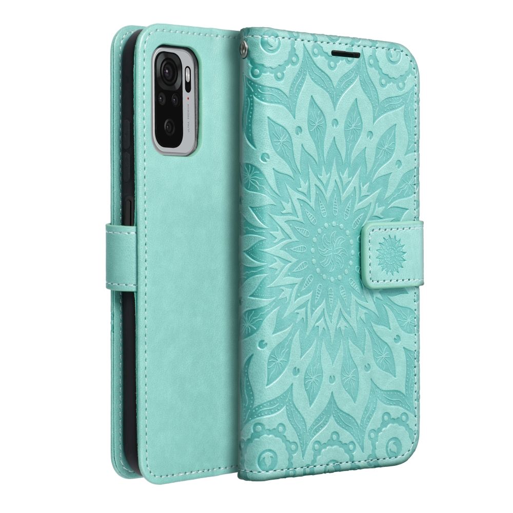 Aizsargvāciņš Xiaomi Redmi Note 10 5G / Poco M3 Pro / Poco M3 Pro 5G mandala – MEZZO, zaļš — attēls 2