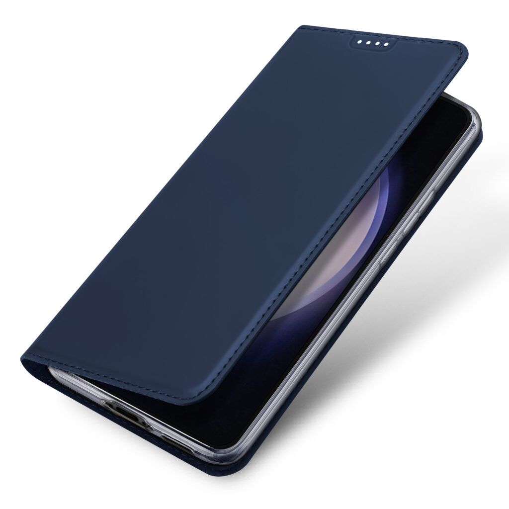 Aizsargvāciņš Samsung S23 FE – DUX DUCIS wallet SKIN PRO, zils — attēls 3
